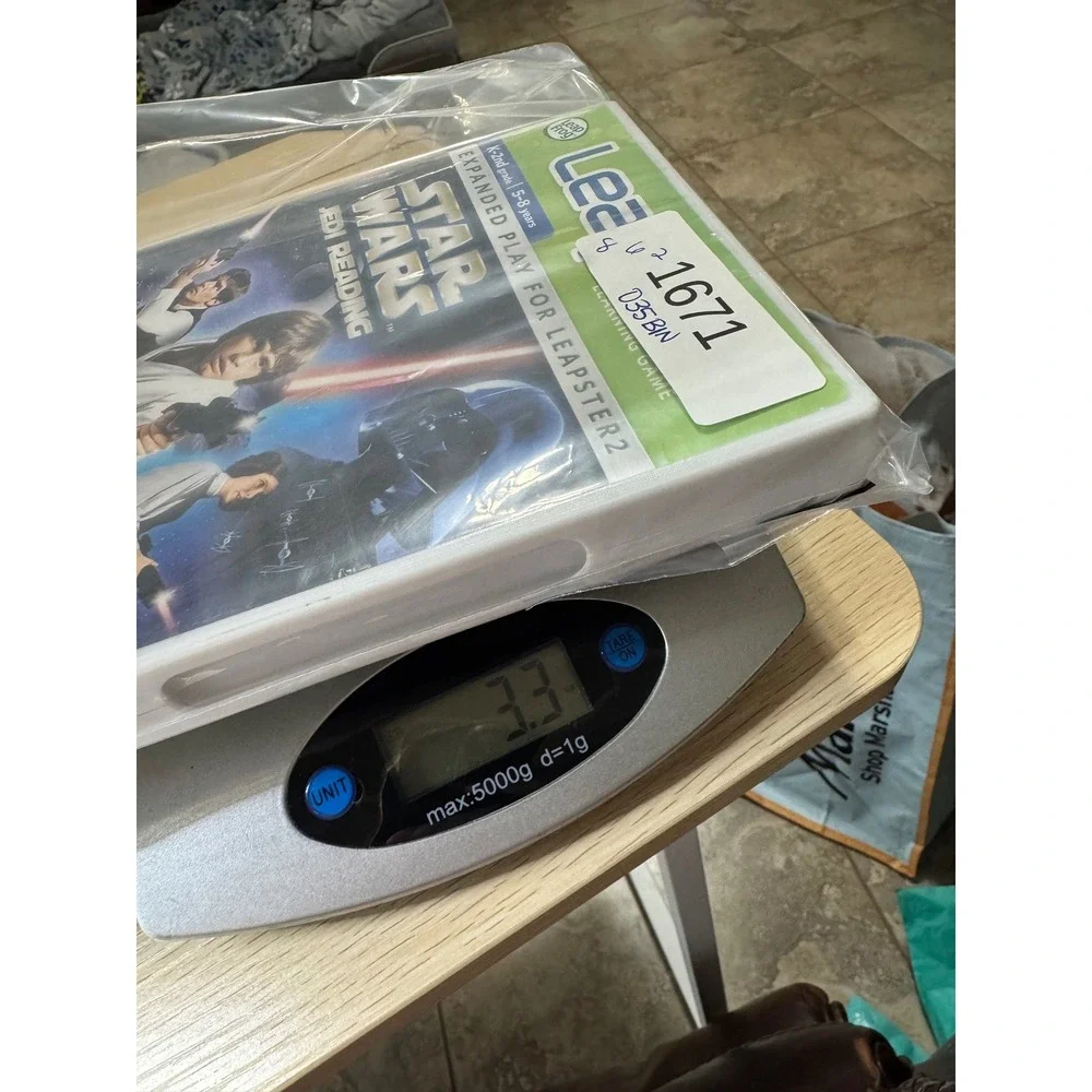 LeapFrog Leapster Star Wars Jedi Reading Game K-2nd Grade 5-8 yrs Cartridge Case